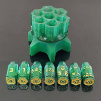 Thumbnail for Dice Resin Spinner Six Shooter Green