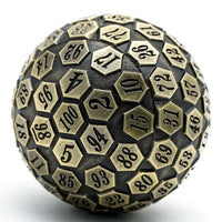 Thumbnail for D100 RPG Dice - Bronze Metal