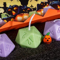 Thumbnail for Halloween Green, Purple and Orange Candle Set