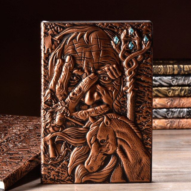 Washed Copper Wizard - A5 Hardback Journal