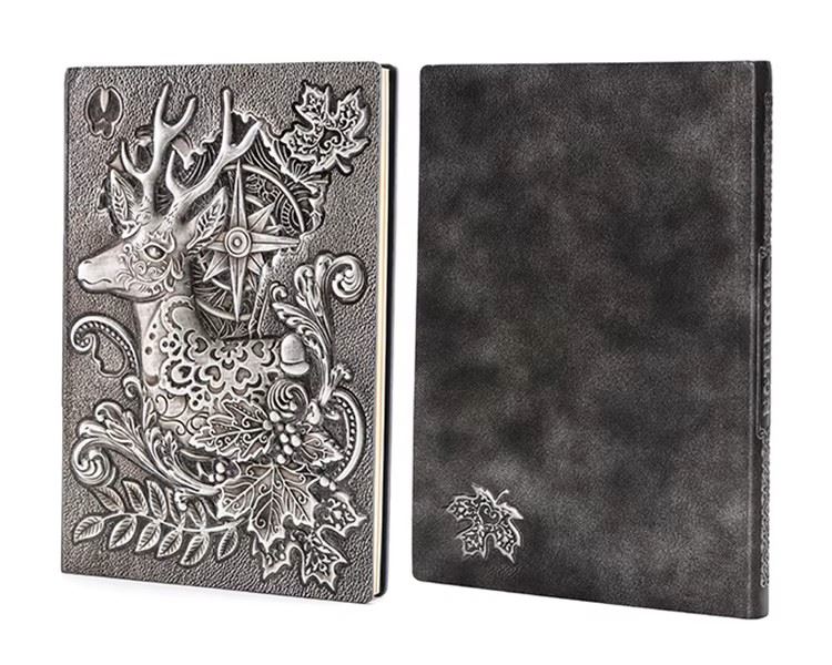 Silver Stag - A5 Hardback Journal