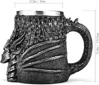 Thumbnail for Black Scales & Dragon Mug - Novelty