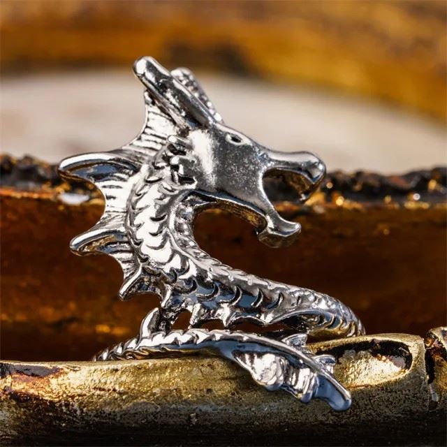 Dragon Silver Ring