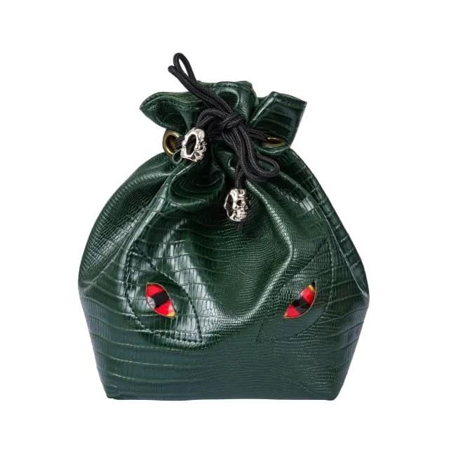 Eyes on Green PU Leather - Storage Bag