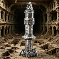 Thumbnail for Dice Metal Spinner Tower Blood Silver
