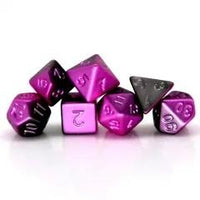Thumbnail for 7pcs Dice Acrylic Metallic Frosted Pink