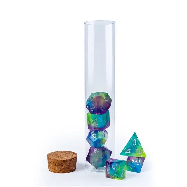 Clear Plastic Tube - Dice Storage