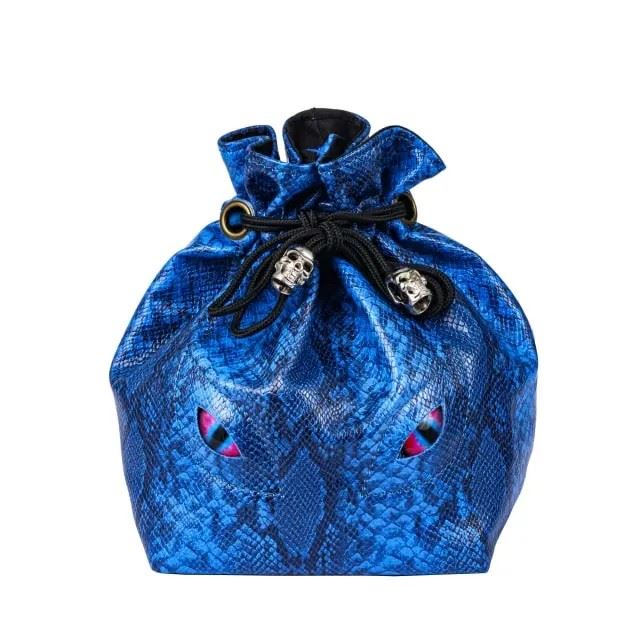 Eyes on Blue PU Leather - Storage Bag