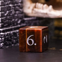 Thumbnail for Tigers Eye Gemstone - 7pcs RPG Dice Set