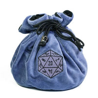 Thumbnail for Blue Bag with Compartments - Soft Dice Storage