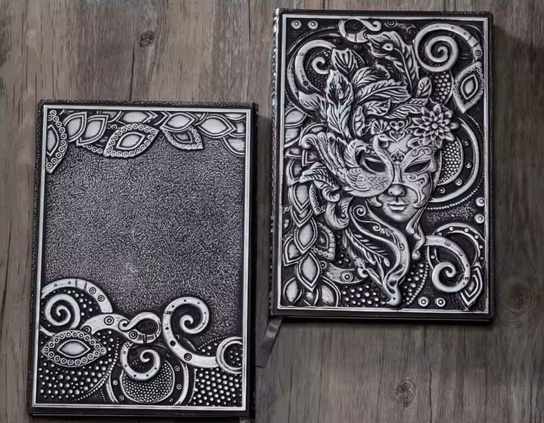 Silver Mask - A5 Hardback Journal
