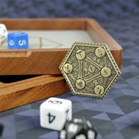 Thumbnail for D2 RPG Coin - Shadow Washed Bronze Metal