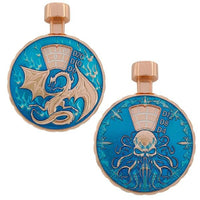 Thumbnail for Dice Metal Spinner Circle Clicker Copper Blue
