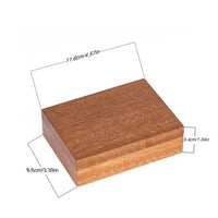 Thumbnail for Plain Sapele Wood with 7 Slots -  Magnetic Dice Storage