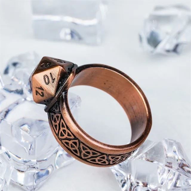 Celtic Knot Copper Ring