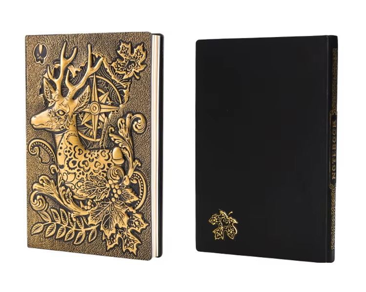 Gold Stag - A5 Hardback Journal