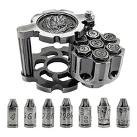 Thumbnail for Dice Metal Spinner Six Shooter Silver