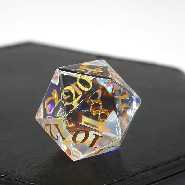 Prism Glass - 7pcs RPG Dice Set