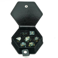 Thumbnail for Green Granite Gemstone - 7pcs RPG Dice Set