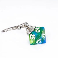 Thumbnail for Green & Blue Mini Resin - D8 Earings