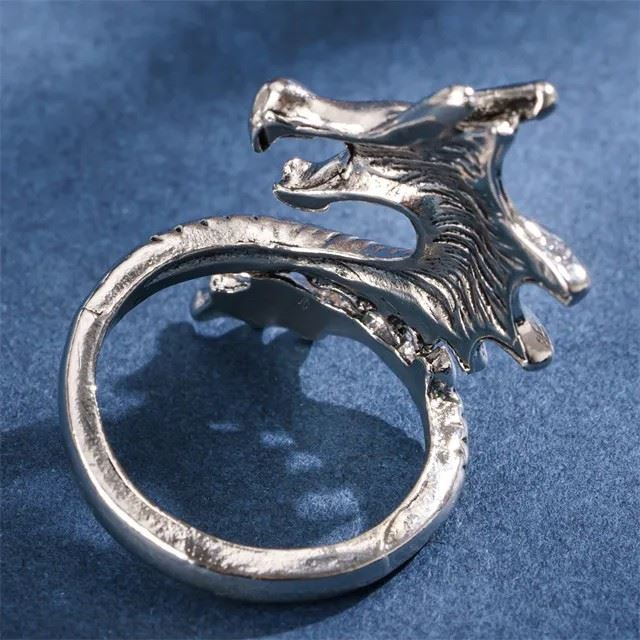 Dragon Silver Ring