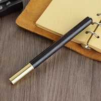 Thumbnail for Ebony Wood  with Brass Screw - 0.7mm Black Gel Ink