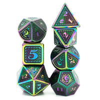 Thumbnail for 7pcs Dice Metal Stitch Rainbow