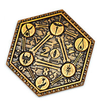 Thumbnail for D2 RPG Coin - Shadow Washed Gold Metal