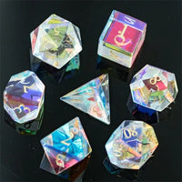 Thumbnail for Prism Glass - 7pcs RPG Dice Set