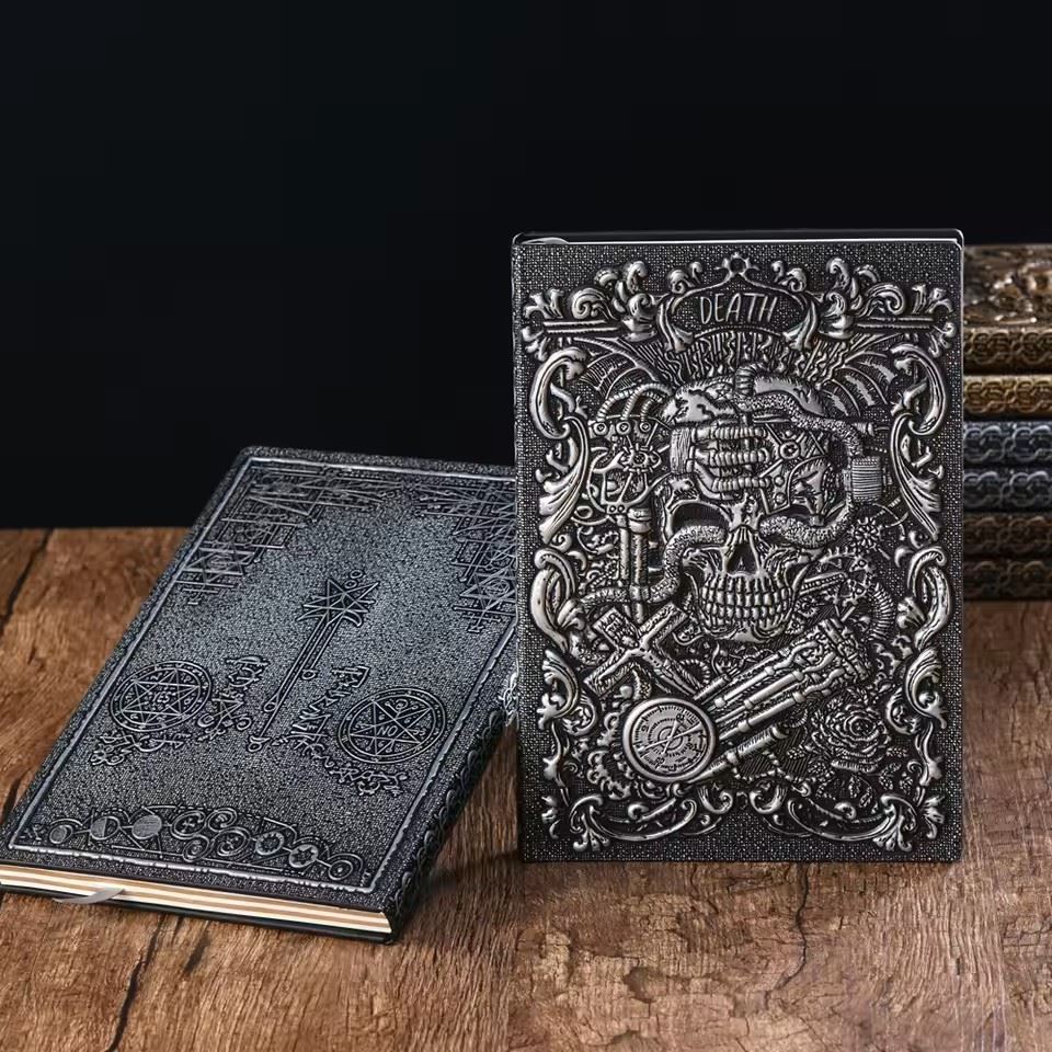 Silver Skull - A5 Hardback Journal