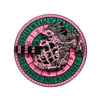 Thumbnail for Dice Metal Spinner Dragon Egg Pink Green