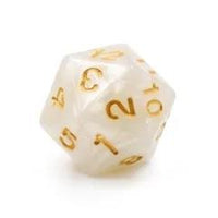 Thumbnail for 6pcs d20 Dice Acrylic Spindown Black White Purple Blue Red Green