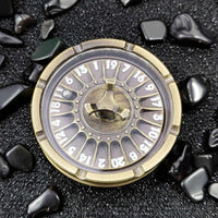 Thumbnail for Dice Metal Spinner Roulette White Font Bronze
