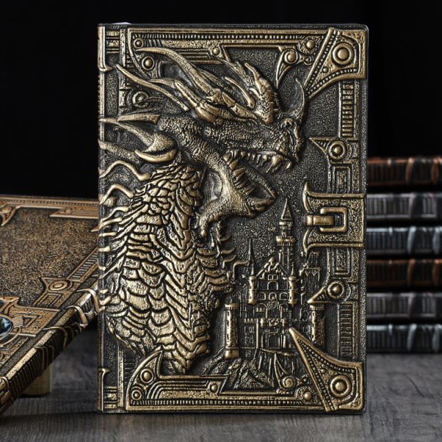 Gold Dragon - A5 Hardback Journal