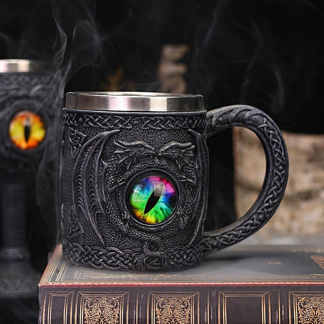 Black Dragon Eye Mug - Novelty