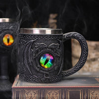 Thumbnail for Black Dragon Eye Mug - Novelty