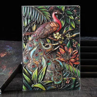 Thumbnail for Multicolour Peacock - A5 Hardback Journal
