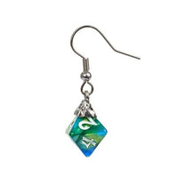 Thumbnail for Green & Blue Mini Resin - D8 Earings