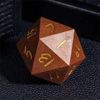 Thumbnail for Light Brown Sandalwood - D20 RPG Dice