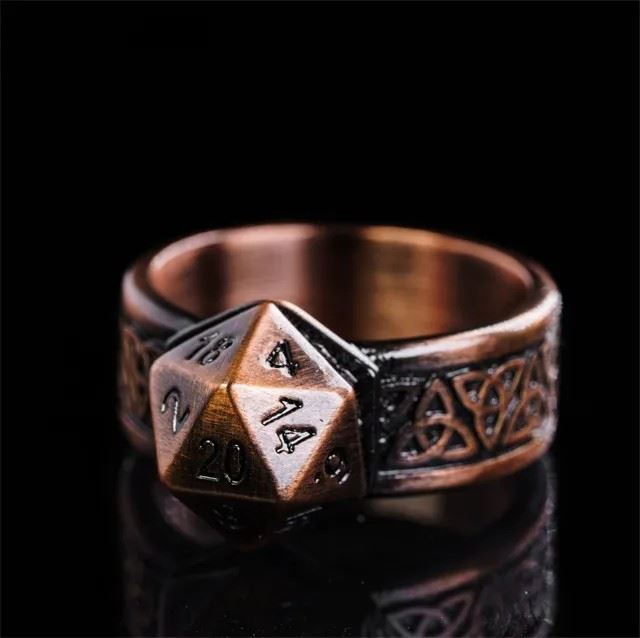 Celtic Knot Copper Ring