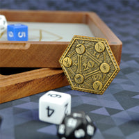 Thumbnail for D2 RPG Coin - Shadow Washed Gold Metal