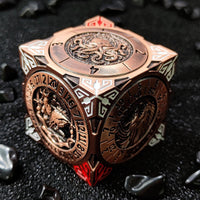 Thumbnail for Dice Metal Spinner Cube Copper
