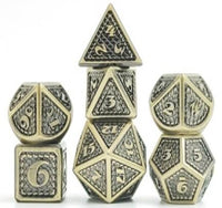 Thumbnail for 7pcs Dice Metal Stitch Bronze