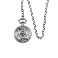 Thumbnail for Roque on Silver Pocket Watch with Mini Dice - Pendant