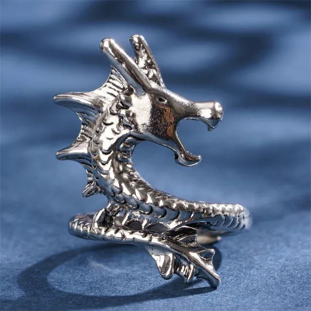 Dragon Silver Ring