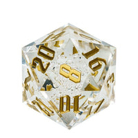 Thumbnail for Bubbles in Clear Sharp Acrylic - D20 RPG Dice