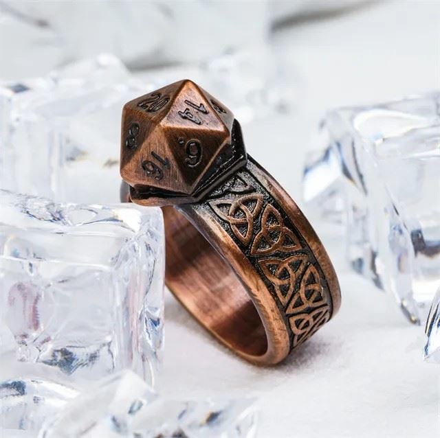 Celtic Knot Copper Ring