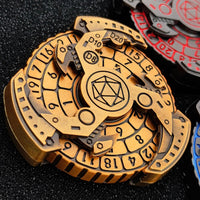 Thumbnail for Dice Metal Spinner 3-arm Gold