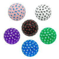 Thumbnail for Green & Clear Raised Face Acrylic - D100 RPG Dice